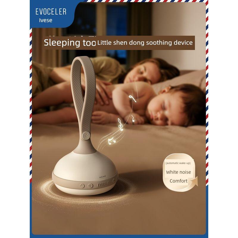 Evoceler British White Noise Machine Sleep Device Portable Baby Soothing and Sleeping Aid Music Sleep Soothing Device