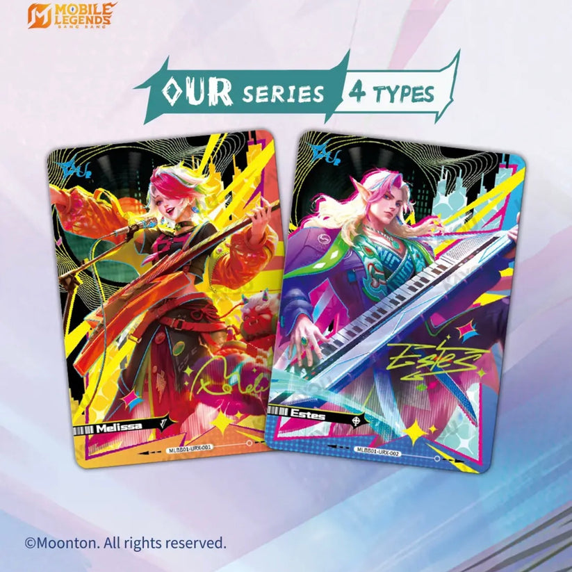 KAYOU Mobile Legends Bang Bang Karten Hand des Schicksals Serie URSPRUNG DER LEGENDE Englische Version Spiel Sammelkarte Spielzeug Geschenk