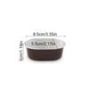 10 Stück 68 ml Aluminiumfolie Muffin Cupcake Papierbecher Goldene Cupcake-Liner Backbecher Tablett-Hüllen Hochzeitscaissettes Cupcake-Verpackung