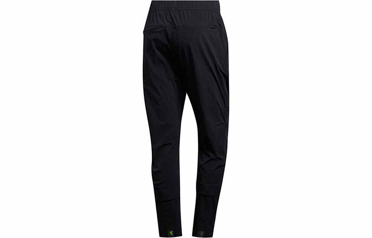 Adidas Knitted Sweatpants Men's Black Moderate Tapered Pants FT2788
