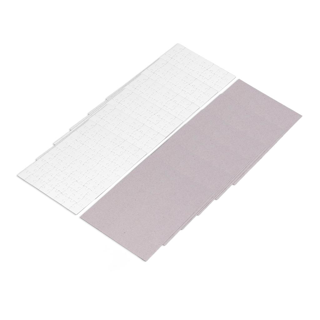 6 Set Sublimation Blanks Puzzles DIY Thermal Transfer Heat Press Printing Crafts 7.8x5.7in