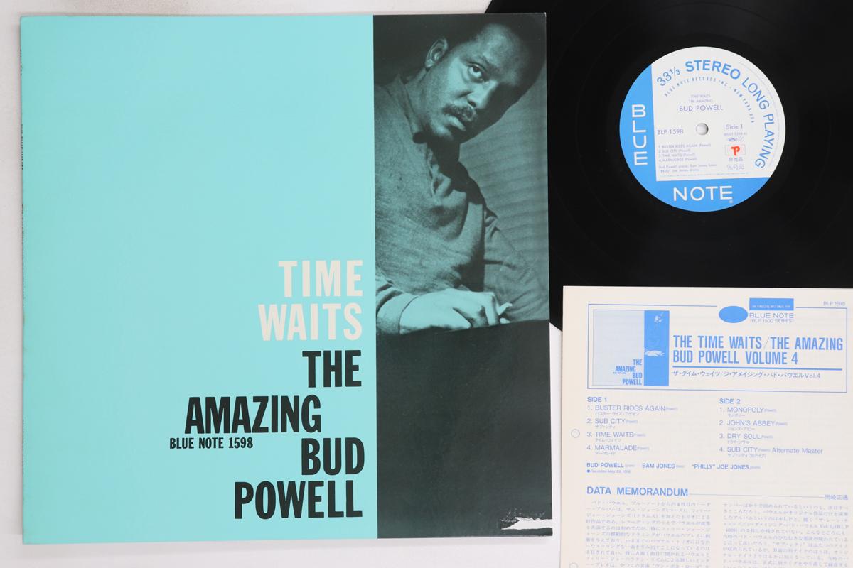 

LP Record BUD POWELL - Amazing Bud Powell Time Waits BLP1598 BLUE NOTE 1984 Japan Jazz Used