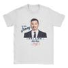 Jimmy Kimmel Red Signature T Shirt Men Cotton Humorous T-Shirt Crew Neck  Tees Short Sleeve Tops Birthday Gift