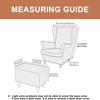 Elastic One-Piece Tiger Stool Cover American Scamon Seat Cushion Chair Cover Sofa Cover All-Inclusive Single Wing Back Cover