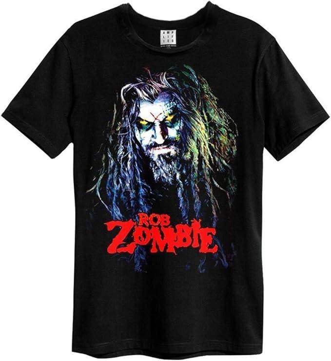 Amplified Rob Zombie Dragula Mens Black T Shirt Rob Zombie Amplified Tee S