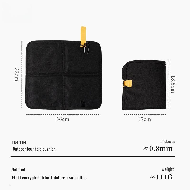 Waterproof Oxford Cloth Outdoor Picnic Mat - Durable, Moisture-Proof & Portable Cushion for Mountaineering & Camping.