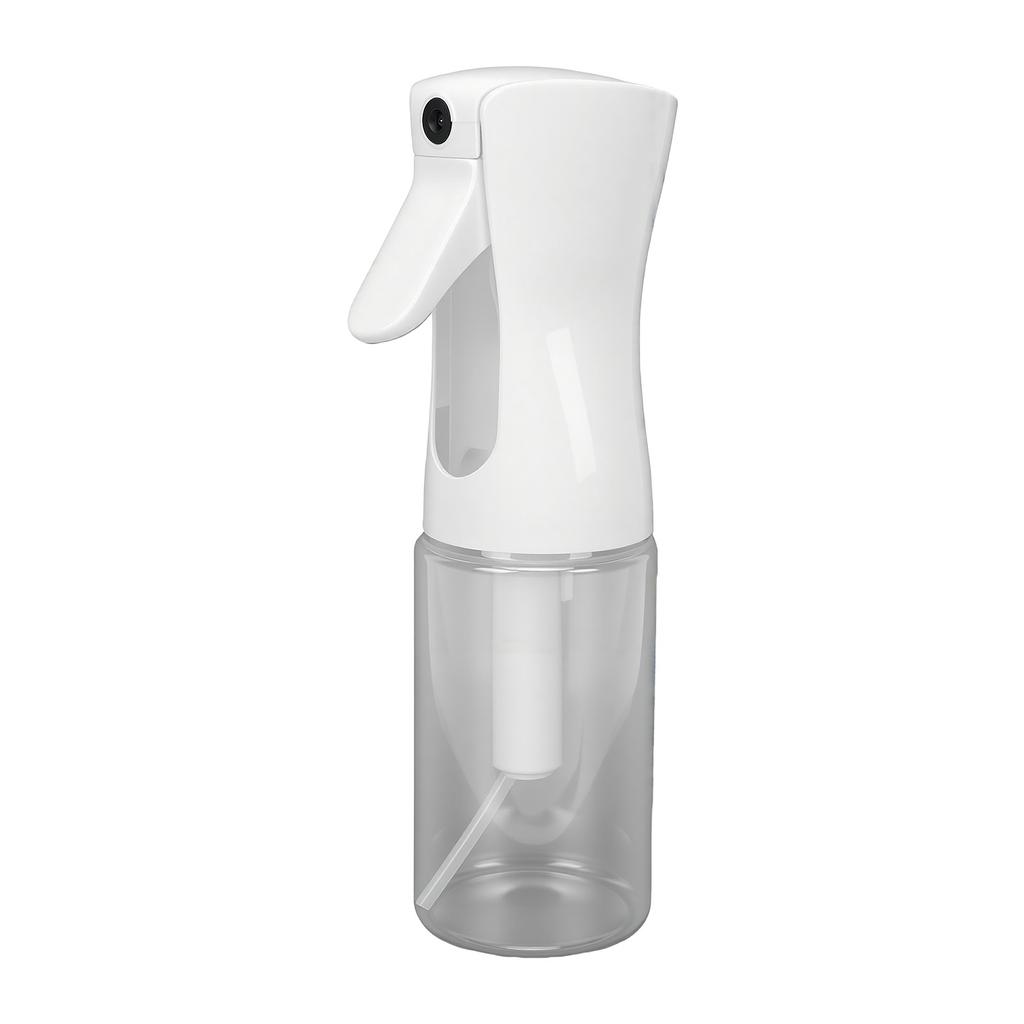 Continuous Spray Bottle Refillable Ultra Fine Mist Water Spray Bottle for Hairstyling 200ml Transparent