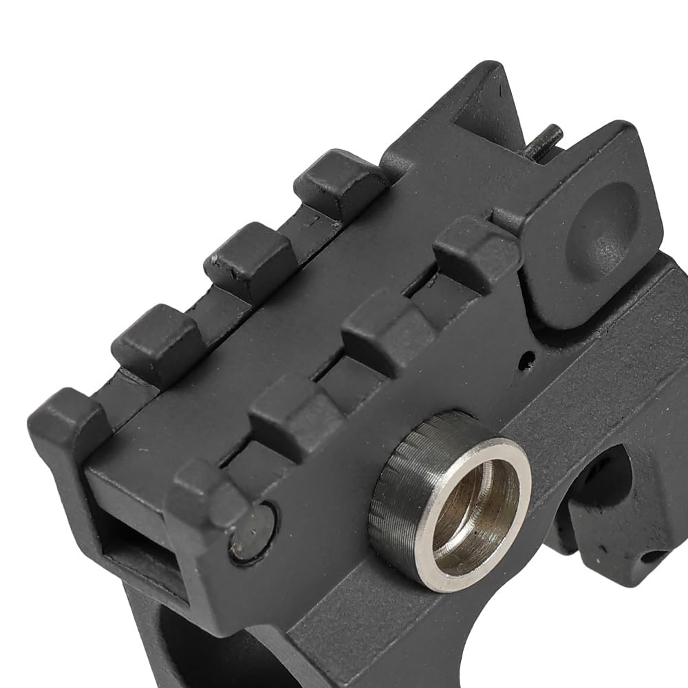 Ryohin Buhin VLTOR VST Sight Tower Gas Block Replica by E&C, Clamp-On Type with QD Sling Mount, Zinc Alloy Construction, Built-in Front Sight