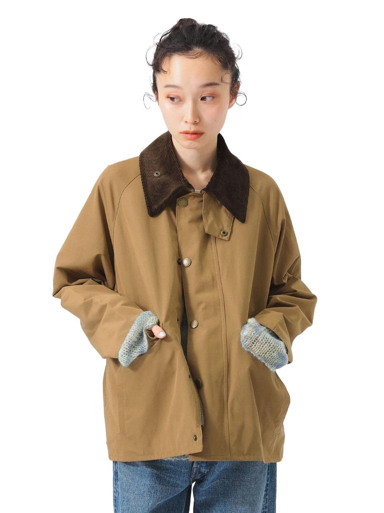 Beams Boy Women's Barbour Thornbury Jacket, Beige, One Size, Custom Order