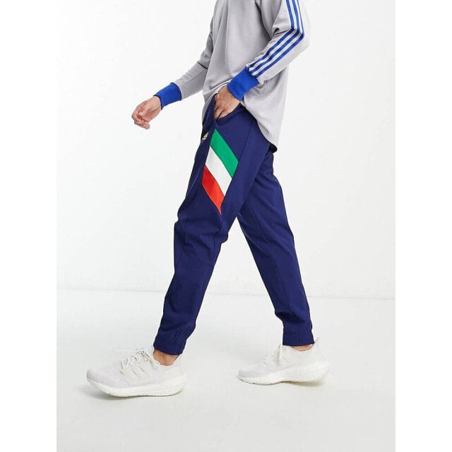 

Темно-синие джоггеры adidas Football Italy Icons