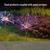 Outdoor Color-Changing LED Jellyfish Garden Lights with Solar Fiber Optics