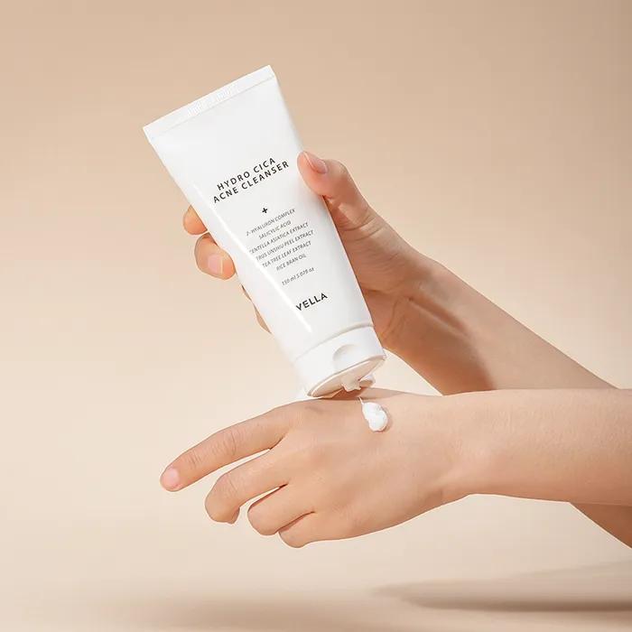 

[Веганский, Снятие проблем] Гидро Cica Очищающее средство от акне