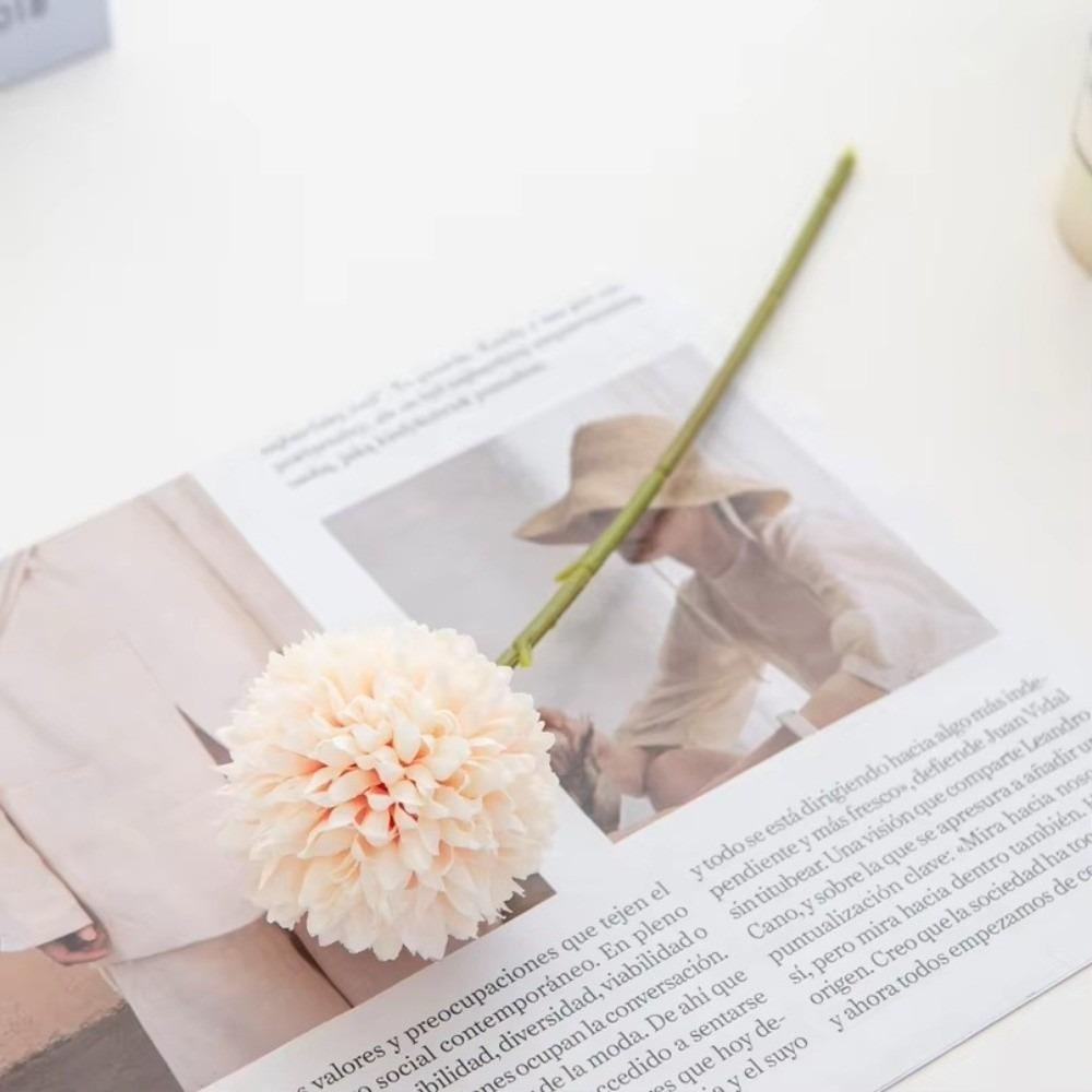 DIY Blumengestecke Künstliche Blumenkugeln Gefärbte Kanten Simulationsblumen Fotografie Requisiten