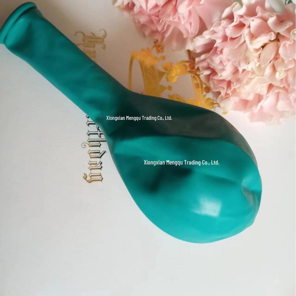 Frosted Round Balloons - 5", 10", 12" Thickened Latex for Birthday & Wedding Decorations