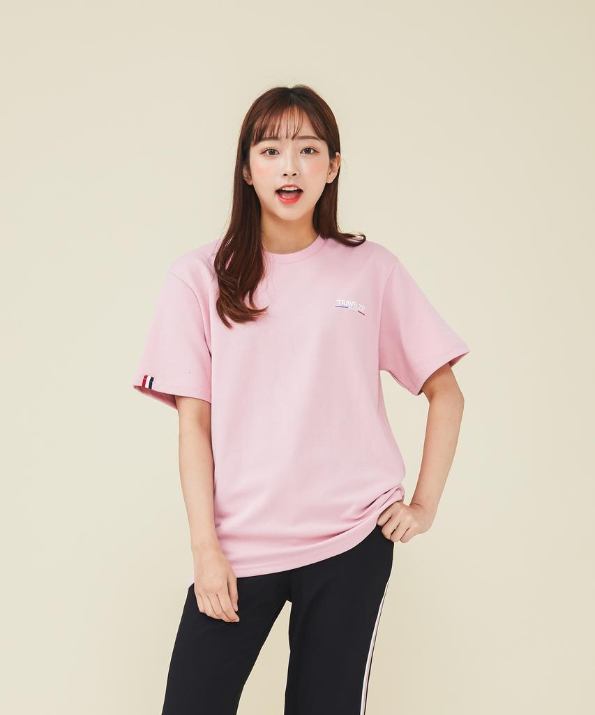 Teulaebeul237 Signature Short Sleeve (Pink)