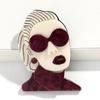 Cute Abstract Lady Acrylic Brooches Pins for Women Personalized Funny Cartoon Girls Figure Resin Badge Jewelry Accessories Gifts