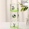 Panda Glitter Liquid Motion Hourglass - Decompression Toy & Acrylic Decoration Gift