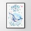 Poster Children's Room Whale Rating