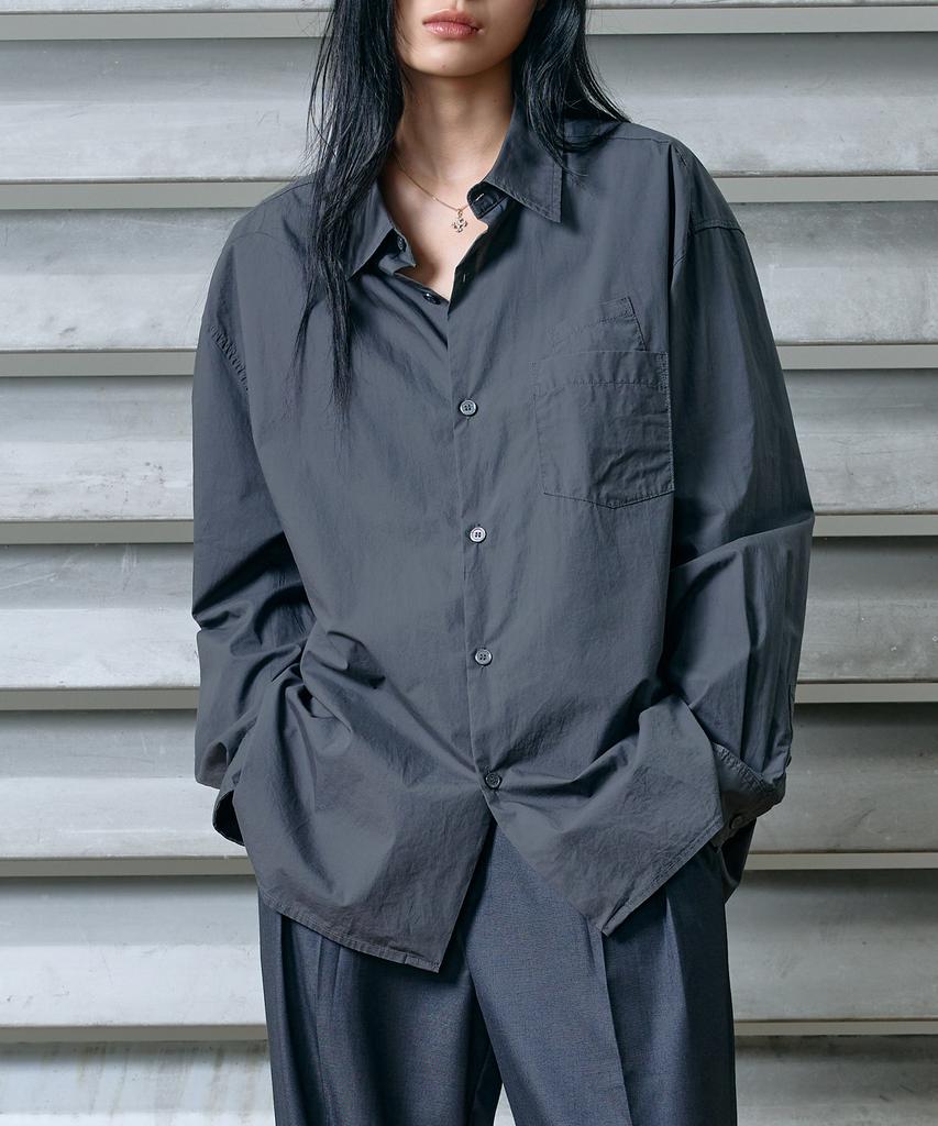 Weseuken [Unisex] Comfort Washed Cotton Double Pocket Shirts (9Color) (B Type)