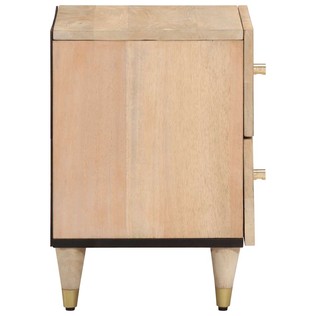 Nightstands 2 pcs. 40 x 33 x 46 cm Solid Mango Wood