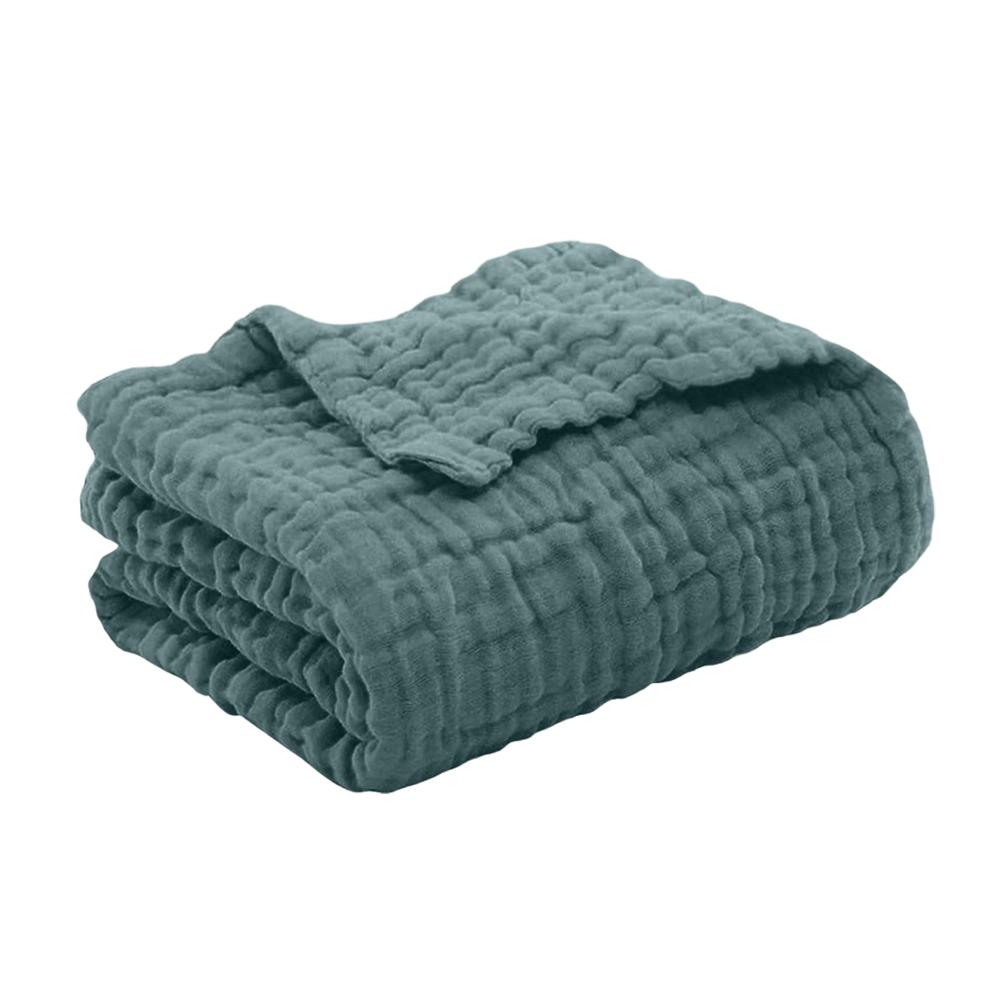 Natural Cotton Muslin Blanket Summer Cool Soft Bed Cover Thin Comfortable Portable Travel Blanket Bedding Bath Towel Picnic Pads