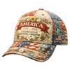 Breathable Cotton Cap For Outdoor Activities 250th Anniversary Of American Independence Lightweight Design