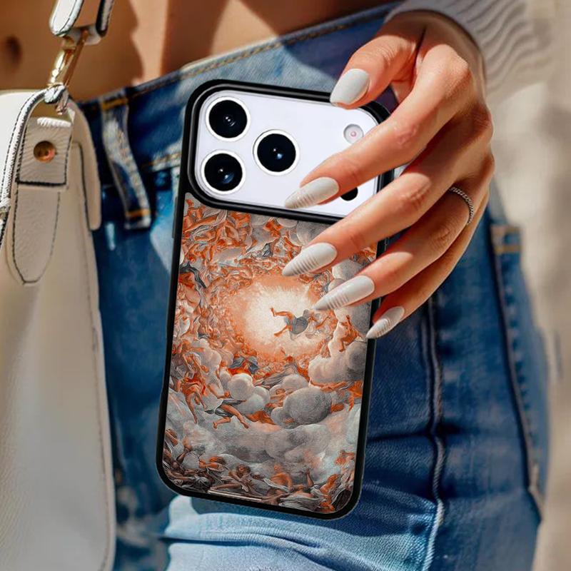 Renaissance art Painting soft Phone Case For iPhone 17 Air 14 15 13 12 Max Cover For Apple 16e 11 Pro Max Plus Coque