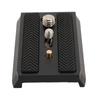 DSLR Camera Quick Release Plate with 14in and 38in Screws Universal Fit Aluminium Alloy Camera