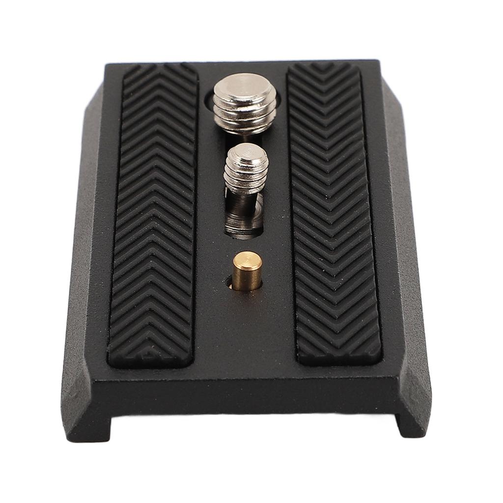 DSLR Camera Quick Release Plate with 14in and 38in Screws Universal Fit Aluminium Alloy Camera
