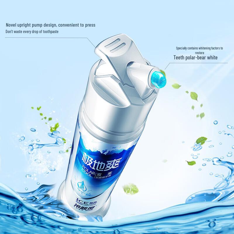 Leng Suan Ling Extreme Cool Anti-Sensitive Pump Toothpaste