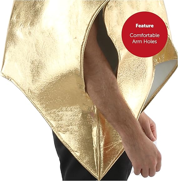 Dospělý vánoční kostým, Velká zlatá hvězda