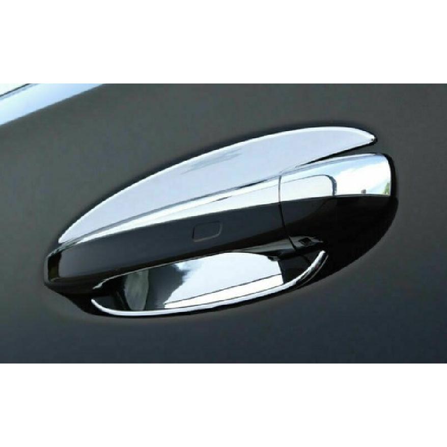 For Benz GLE GLS - Chrome ABS Exterior Outside Door Bowl Cover Trim 4pcs