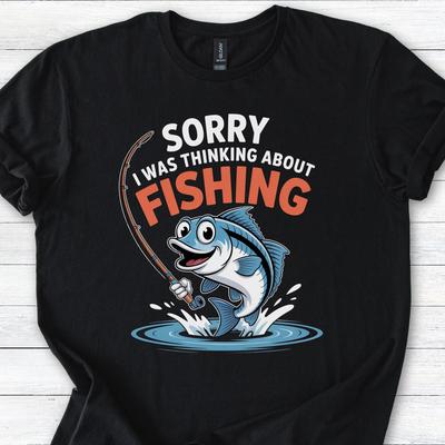 Fishing Vibes Graphic Tee: Unisex Fisherman Gift T-shirt