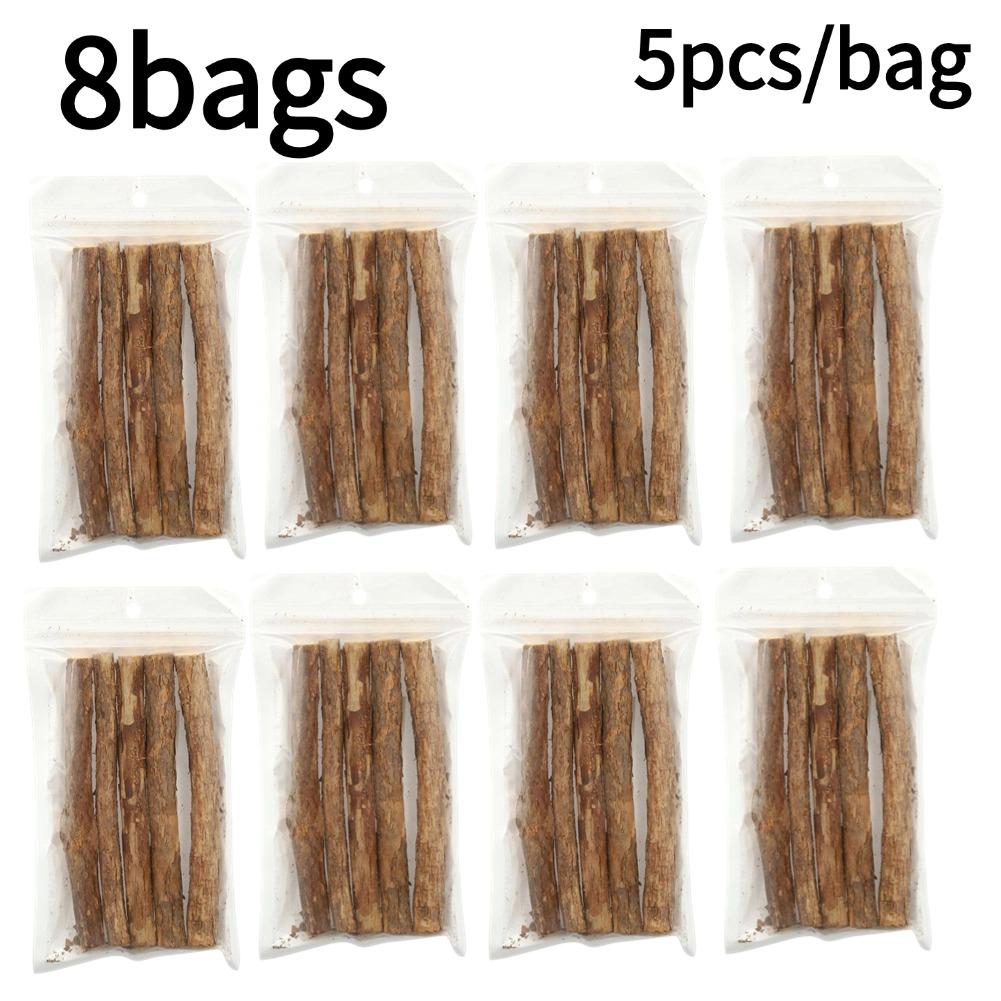 5-50pcs Catnip Stick Pet Cat Molar Toys Natural Wood Polygonum Sticks Cleaning Teeth Relieve Boredom Snacks Chews Toys