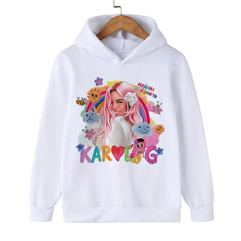 New Fun Children's Hoodie Manana Sera Bonito Karol G Bichet Children's Sportswear Children's Clothing Hoodie Girls' Top Sportswear