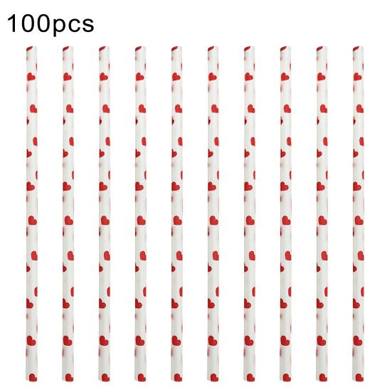 Straws Food Grade BPA Free Holiday Vibrant Color Party Decorative Drinking
