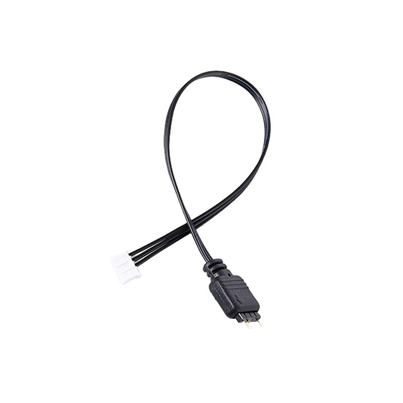 Coolmoon Adapter Cable For 5V 3-Pin Argb Interface Devices Compatible With Argb Led Strips
