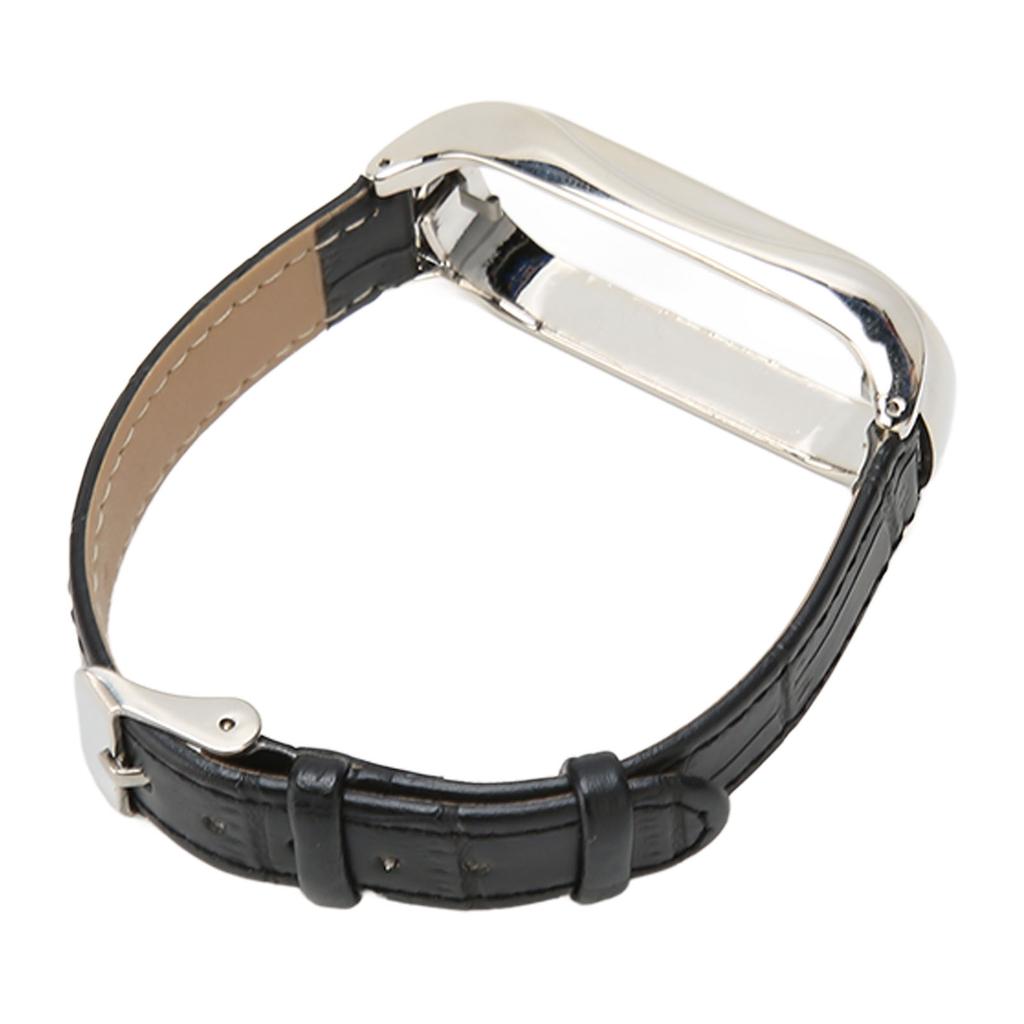 Sport Wrist Band for Band 7 Soft PU Leather Breathable Replacement Strap for Running Hiking