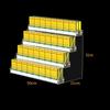 Clear Acrylic Cigarettes Display Stand With Price Slot Supermarket Store Cigarette Holder Cosmetic Nail Polish Ladder Rack Shelf