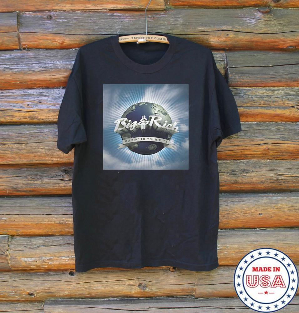 

Big & Rich Band Comin to Your City T Shirt Unisex T-Shirt XL