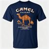 T-shirt Camel Cigarette Pyramid Classic Graphics 100% Poliestere, 2026 Nuovo Stile Americano Uomo Duro Moda Streetwear Camicia