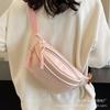 Internet Celebrity Popular Small Bag Women's Bag 2025 New Trendy French Niche Design Fanny Bag Fashion Breast Bag Messenger Bag