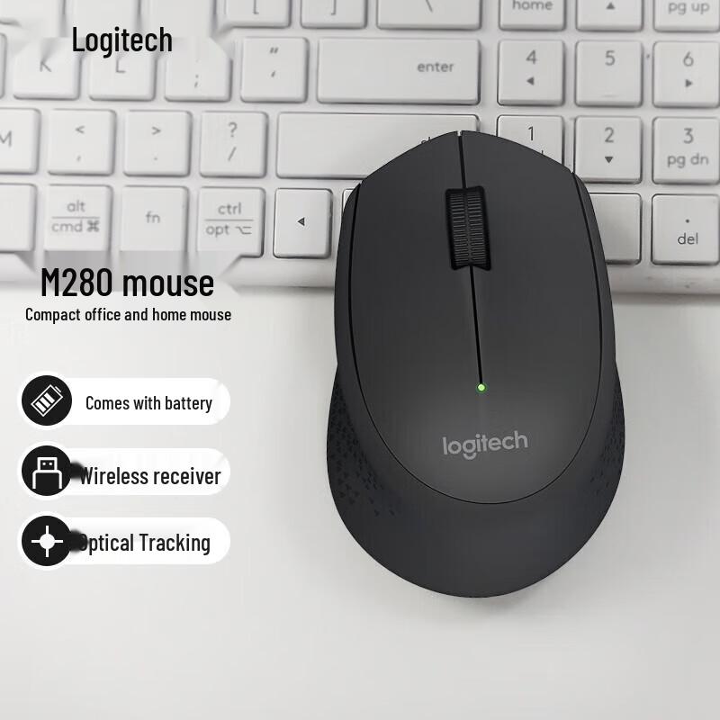 

Logitech M280 Wireless Mouse Medium (10.5-11.5 cm)