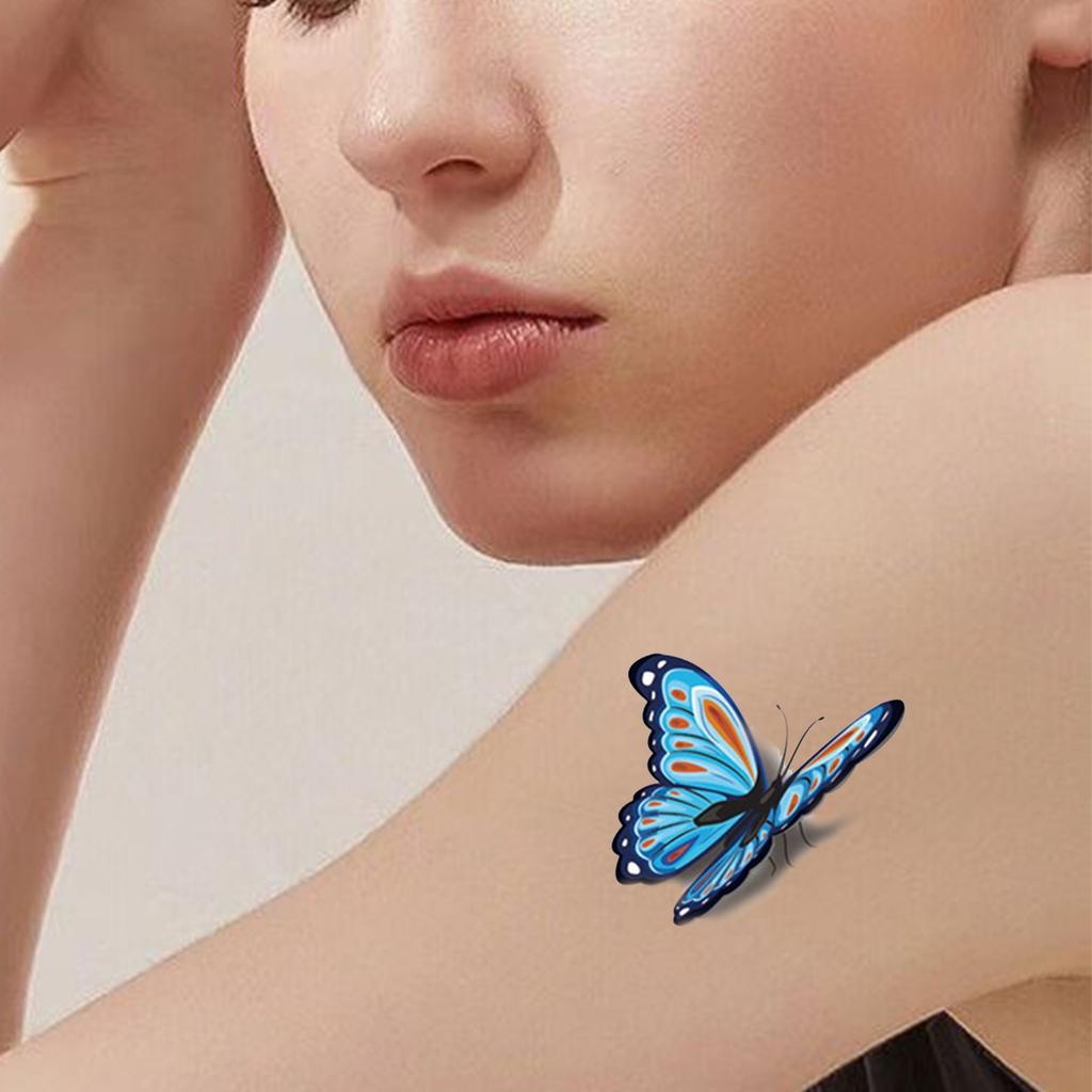 3D Waterproof Fun Stickers, Colorful Three dimensional Butterfly Fun Stickers