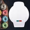 ABBY-1 Piece Mini Donuts Machine Donut Maker Machine DIY Home Use Mini Doughnut Maker 220V Black EU Plug