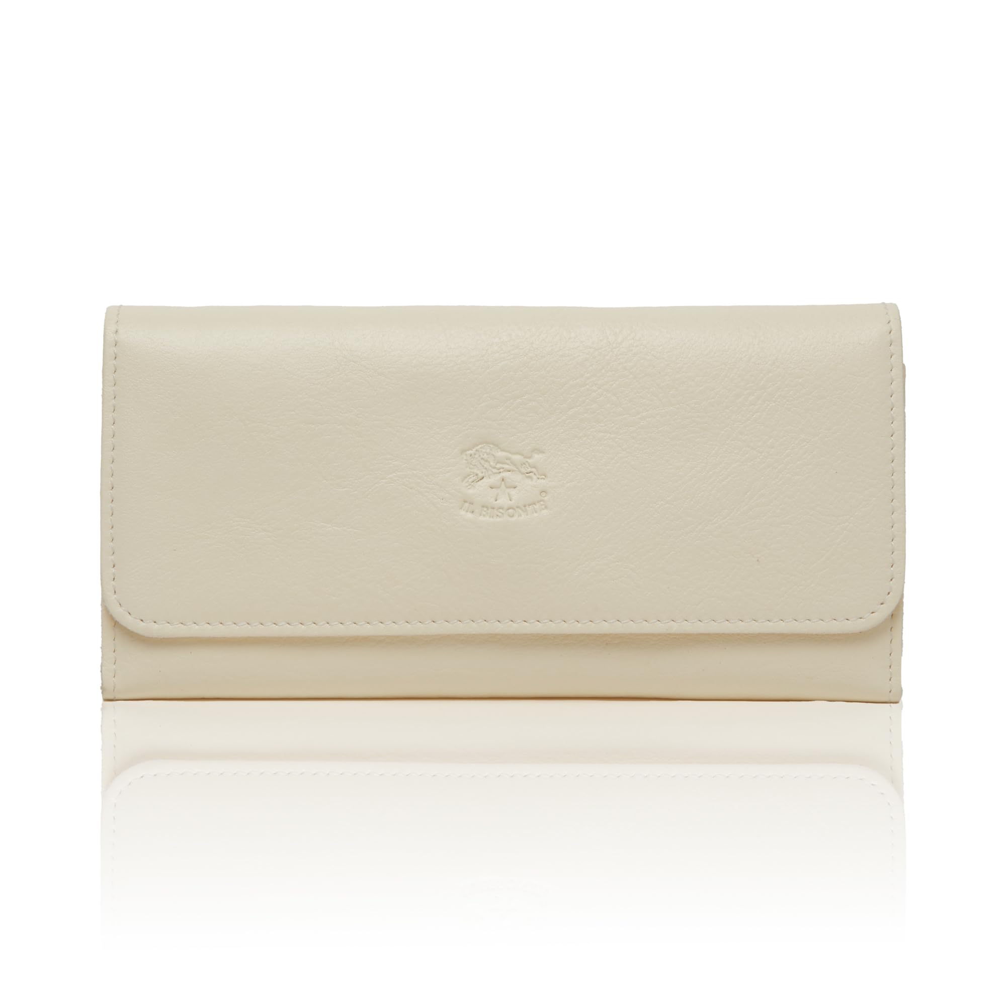 

Long Wallet SCW009 PV0001 Model Continental Wallet Classic BIANCO [Il Bisonte] (Old Number C0775) LATTE-B [Item]