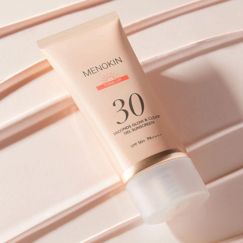 Menokine 30-Second Glow & Clear Gel Sunscreen_Tone-Up