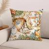 Cartoon Easter P-Peter R-Rabbit Pillow Case Office Cushions Suitable For Sofa Car Bedroom Decorative Cushion Cover