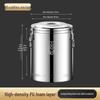 Hongqisheng Commercial 304 Stainless Steel Insulated Water Bucket