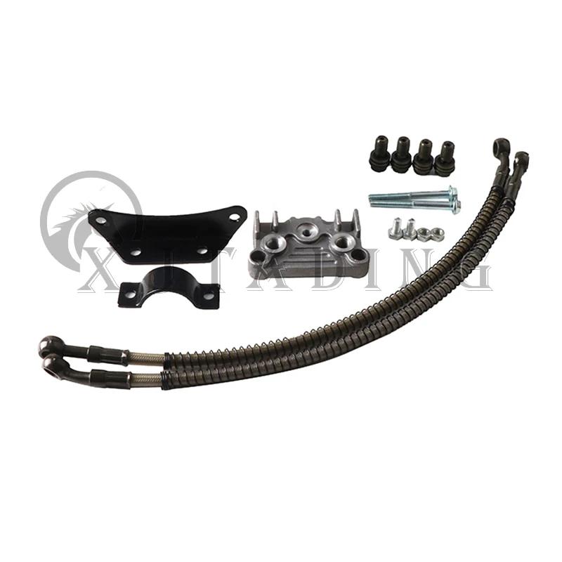 Motorcycle Oil Cooler Dirt Bike Oil Radiator For Honda Monkey Pitbike 50cc-125cc 140cc Yamaha Moped Enduro Motocross Accessories